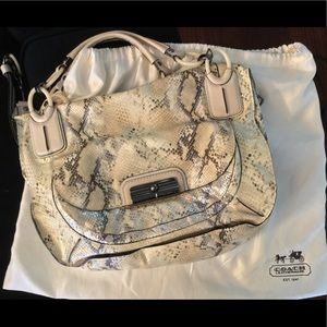 Brand new Coach Snakeskin Bag